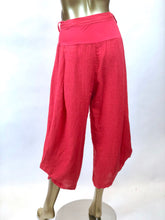 Cropped Linen Pant (Multiple Colors)