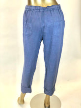 Linen Tie Waist Tapered Pant (Multiple Colors)