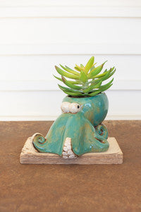 Ceramic Octopus Planter/Vase