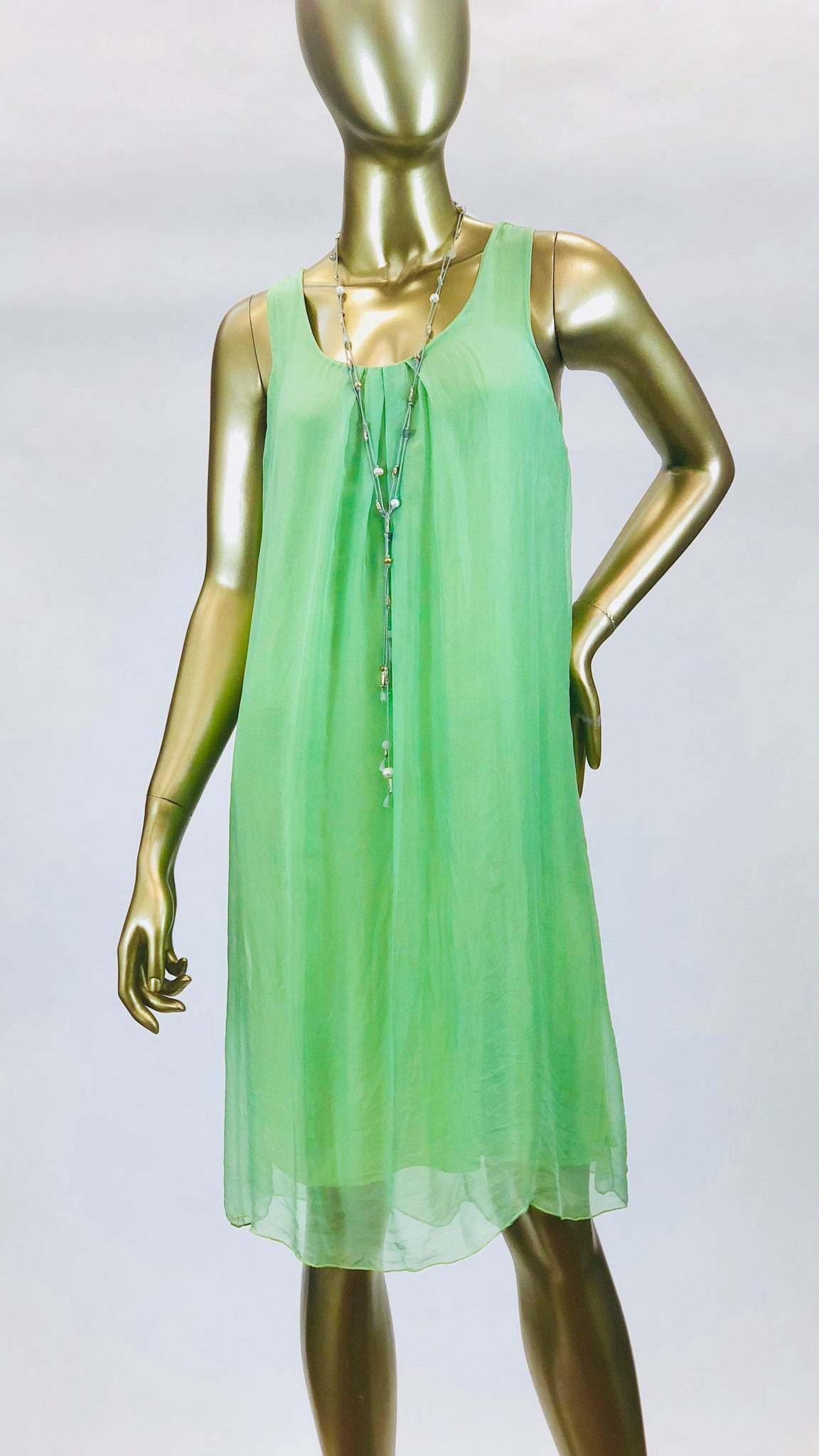 Short Silk Tank Dress – Mercantile Home & Apparel Short Silk Tank Dress – Mercantile Home & Apparel