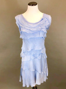 Short Silk Layered Dress (Multiple Colors)